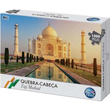 Imagem de Quebra-Cabeça 1000 Pçs Taj Mahal- Pais e Filhos