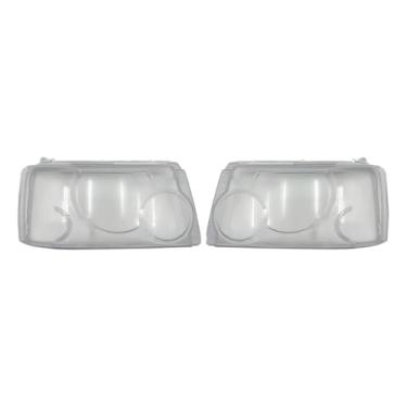 Imagem de Lente do farol compatível com land rover range rover sport 2005 2006 2007 2008 2009 transparente farol capa escudo abajur(Left and Right)