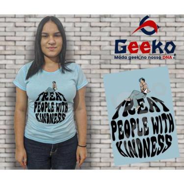 Imagem de Baby Look Harry Styles 100% Algodão - Treat People With Kindness - Pop