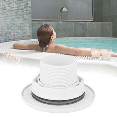 Imagem de Mingzhe Escorredor de Plástico para Piscina G2in, Rosca Macho, Saída de Drenagem Chão, Massagem Spa, Durável, Resistente e Confiável
