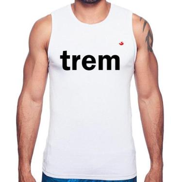 Imagem de Regata Trem - Foca na Moda, Branco, G