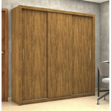 Imagem de Guarda Roupa Clarice 3 Pts Cinamomo - Carioca Móveis