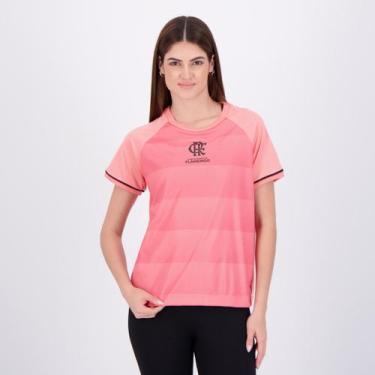 Imagem de Camisa Flamengo Frequência Feminina Rosa - Braziline, GG