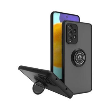 Imagem de Capa Magnética Antichoque Com Suporte De Anel Para Samsung Galaxy A73 