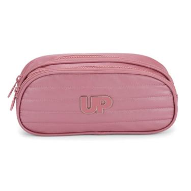 Imagem de Estojo Duplo Rosa Escolar Up4You - Luxcel