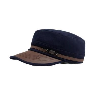 Imagem de Boné De Beisebol Vintage Unissex De Algodão Com Visor, Estilo Casual, 