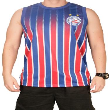 Imagem de Camisa Natural Regata Bahia Tricolor Masculina-Masculino