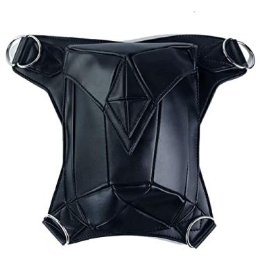 Imagem de LUYILA Bolsa de perna para motocicleta, bolsa de couro para coxa, pochete para homens e mulheres