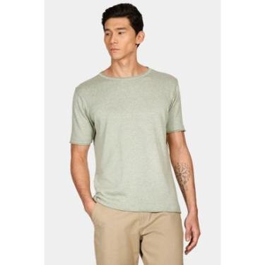 Imagem de Tricot Manga Curta New Blend Verde Claro-Masculino