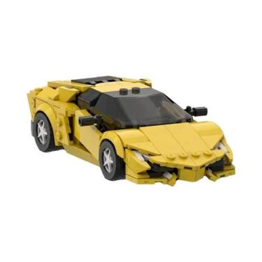 Imagem de Conjunto De Blocos De Montar De Corrida MOC Speed City Champion 2024, 