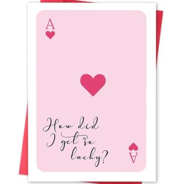 Imagem de MQMRYeto Cartão engraçado de dia dos namorados para namorado, namorada, presente de dia dos namorados para ele, cartão de amor romântico