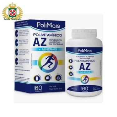 Imagem de Polimais polivitaminico az + minerais 60 caps. - NUTRIEX