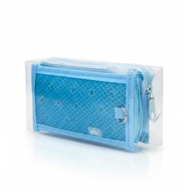 Imagem de Estojo Itabag Porta Charm Azul Celeste – Personalizável com Pins | OBI