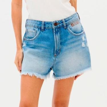 Imagem de Short Jeans Lança Perfume Relaxed High Feminino-Feminino