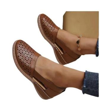 Imagem de Sandálias Retro De Verão Para Mulheres plus Size, Confortáveis, Com Bi