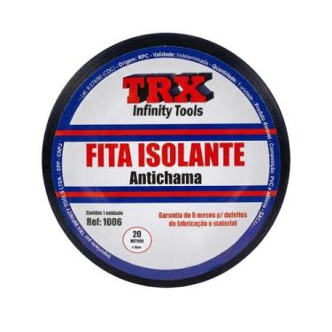 Imagem de Fita Isolante 20m X 19mm Kit 180 Unidades Atacado - TRX