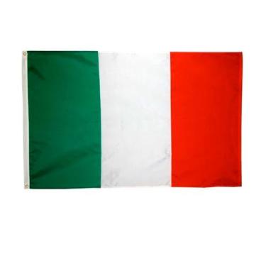 Imagem de Bandeira da Itália Dupla Face 1,50 x 0,90 Mts Alta Qualidade - Estilo 
