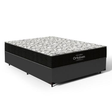 Imagem de Cama Box com Colchão de Espuma D45 Ortobom Airtech 150 Casal