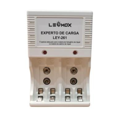 Imagem de Carregador de Baterias e Pilhas Recarregável Rápido Bivolt - Carrega AA, AAA, Bateria 9V