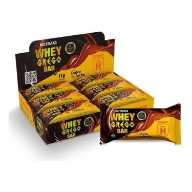 Imagem de Whey grego bar - caixa com 12 barras - nutrata, COFFEE CHOCOLATE