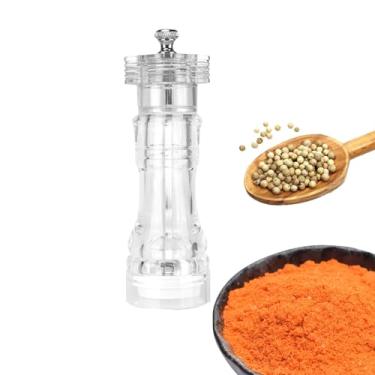 Imagem de Moedores de sal e pimenta com grossura ajustável | Moedor de sabor - Moedor de pimenta - Saleiro suave