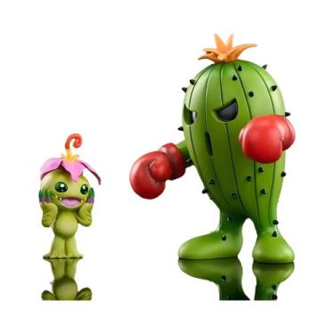 Imagem de Figuras De Ação Anime Digimon Adventure Palmon Togemon De 4,3 Polegada