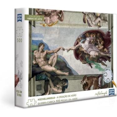 Imagem de Qc 500 pc - michelangelo - a criacao de adao - toyster