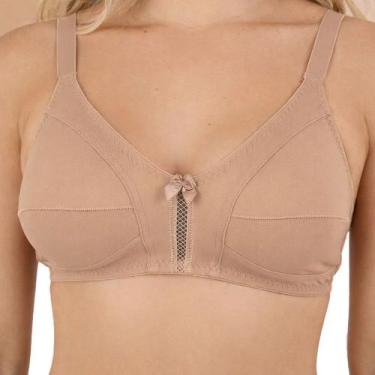 Imagem de Sutiã Sustentação Innova 2401 Cetinete Power Plus Size, Chocolate, 56
