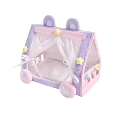 Imagem de Tenda De Boneca De Algodão Fofa, Cama Criativa Com Armazenamento, Brin