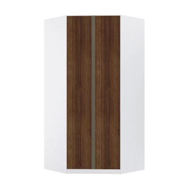 Imagem de Guarda Roupa Modulado Canto Closet 2 Portas 7 Prateleiras 111,9cm Prime Luciane Móveis