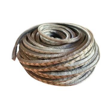 Imagem de Fita Escova Veda Fresta Vedação Janela Porta 5x5 10 Metros - GÊNESIS F