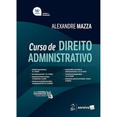 Imagem de Curso De Direito Administrativo - 16 Edicao 2026
