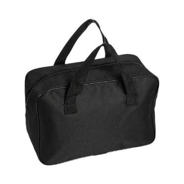 Imagem de Bolsa Organizadora Para Compressor De Ar De Carro Preto, Estojo De Arm