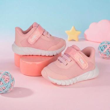 Imagem de Tênis Infantil Kidy Equilíbrio Nude Conforto e Estilo -, 19, Nude