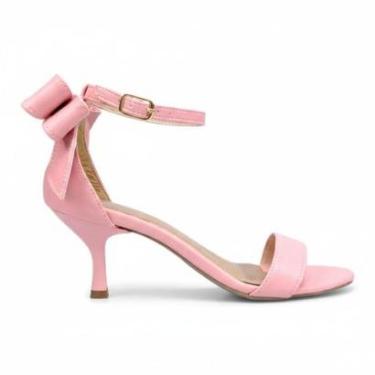 Imagem de Sandália Daniela Salto Baixo Com Laço-Feminino