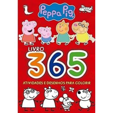 Imagem de Livro - Peppa Pig Livro 365 Atividades e Desenhos para Colorir - Edito