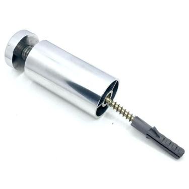 Imagem de 4 Prolongador Espaçador De Alumínio P/vidro 25mm X 50mm - XMETAIS