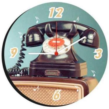 Imagem de Relógio De Parede Decorativo Estilo Música 07