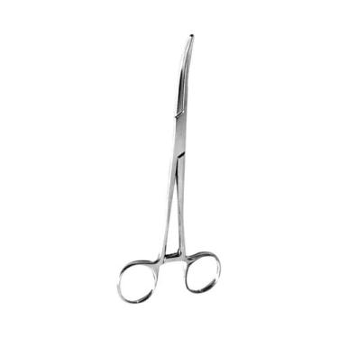 Imagem de Pinça Hemostática De Aço Inoxidável Curva E Reta De 16, 18 E 20CM Com 