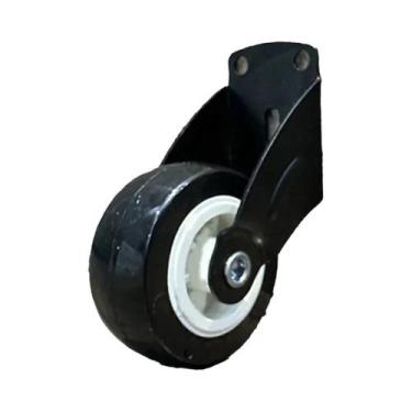 Imagem de Roldana De Suporte Inferior Para Porta Com Rolamento De Carga 60x50x20