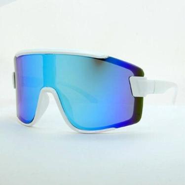 Imagem de Óculos de Sol HD HAWAI 2.0 3 Branco Azul Descubra o Desempenho Máximo,