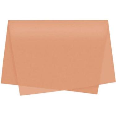 Imagem de Papel Folha de Seda Marrom 48X60CM 20G - Pacote com 100 Folhas - VMP