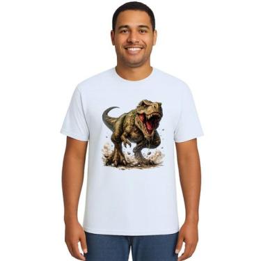 Imagem de Camiseta Dinossauro Tiranossauro Rex T-Rex Personalizada - Use P4, Bra
