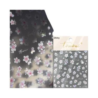 Imagem de Adesivos De Unha 5D Com Glitter De Vidro: Decoração Artística De Alta 