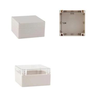 Imagem de Caixa De Junção Plástica ABS À Prova d'Água Para Uso Externo Tipo F IP