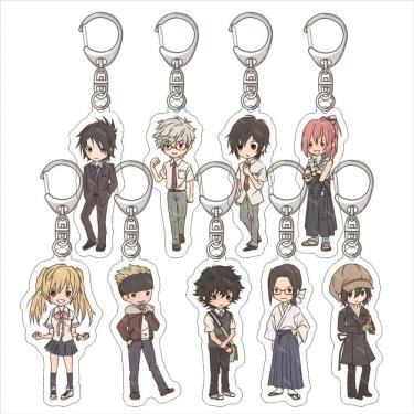 Imagem de Chaveiro de acrílico escondido na neve: personagens de Jinsei e Mo