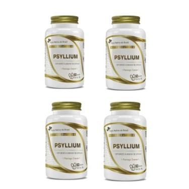 Imagem de Kit 4x Psyllium 4x60 cps Flora Nativa Sabor:Sem sabor - Flora Nativa d