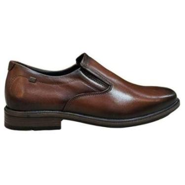 Imagem de Sapato Social Masculino Pegada Couro Marrom - 1263-Masculino