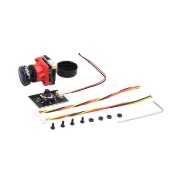 Imagem de Câmera Mini FPV 2000TVL Starlight HDR Com Lente De 2.1mm Para Drone RC