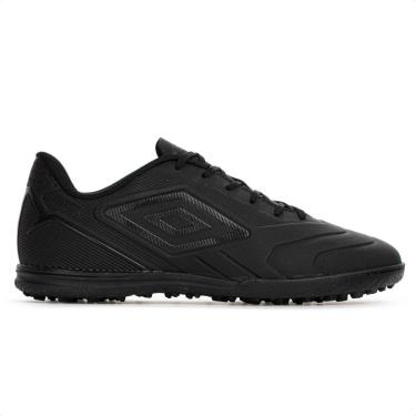 Imagem de Chuteira Umbro Society Attak III Preto - Masculino-Masculino